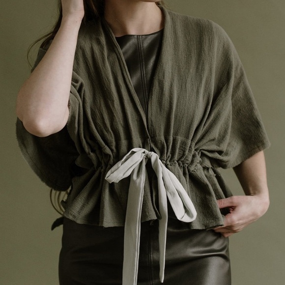 Handmade Cotton Gauze Top - Picture 3 of 6